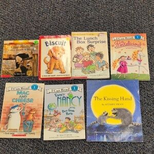 Children's Book Set - Biscuit, Pinkalicious, and More Set Of Seven Books